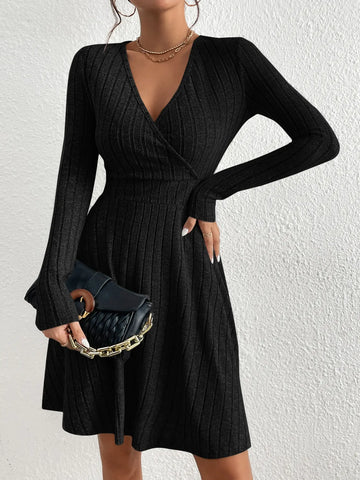 Women's Knitted Bodycon Sheath Dress