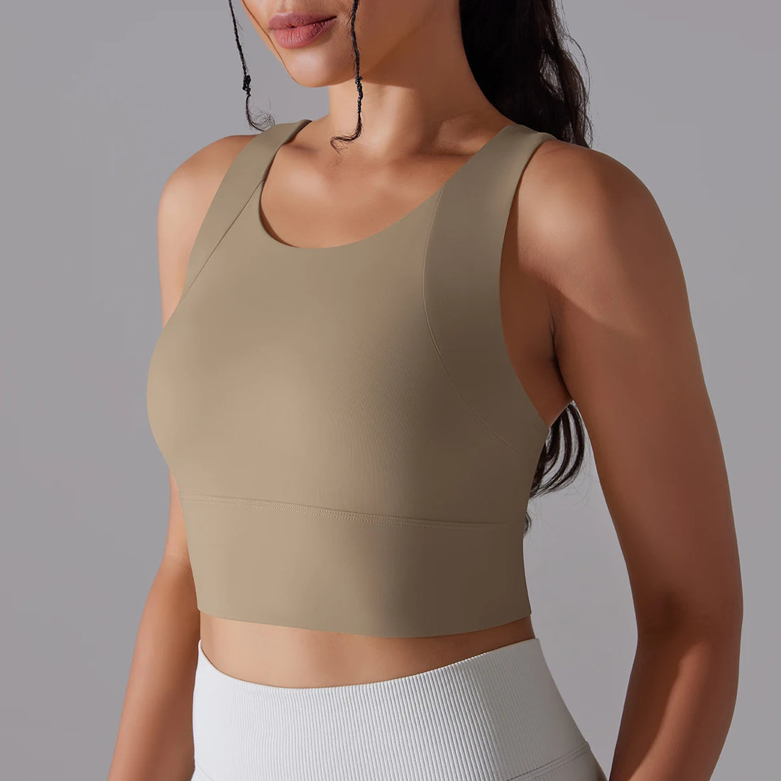 Women's Nylon Sports Bra Top